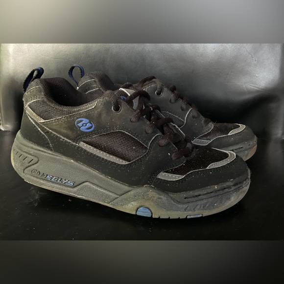HEELYS ● Black and Blue Wheeled Sneakers ● Y2K - Picture 4 of 4